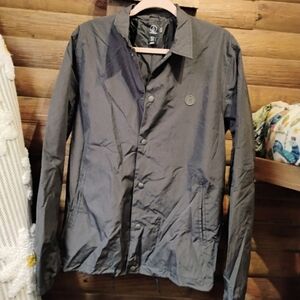 Volcom Gray Lightweight Casual Jacket NWOT